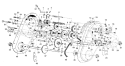 Page B Diagram and Parts List for 21A-447-401 1999 Yard Man Tiller